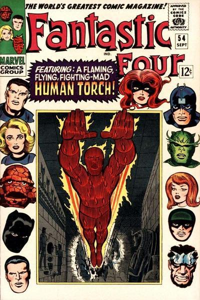 FANTASTIC FOUR (1961) #54 (FN)