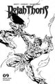 DEJAH THORIS VOL 3 #9 7 COPY CASTRO B&W FOC INCV