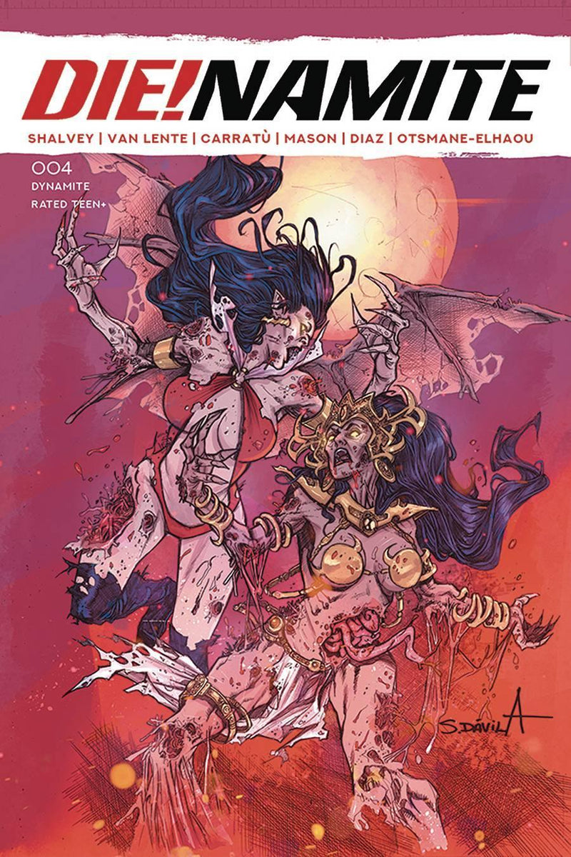 DIE!NAMITE #4 10 COPY DAVILA ZOMBIE INCV