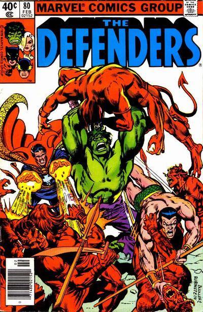 DEFENDERS #80 NEWSSTAND (FN/VF)