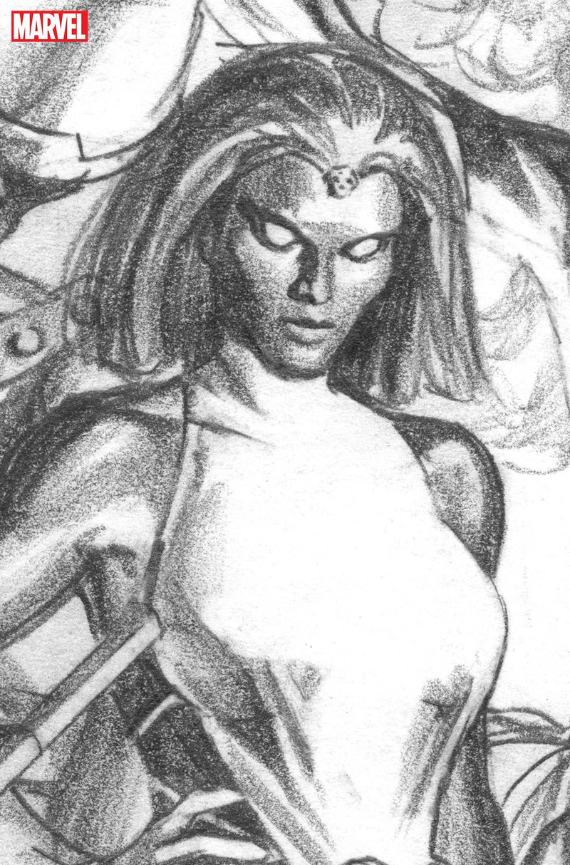 ROGUE AND GAMBIT VOL 2 (2023) #1 100 COPY INVC ROSS MYSTIQUE VIR SKETCH