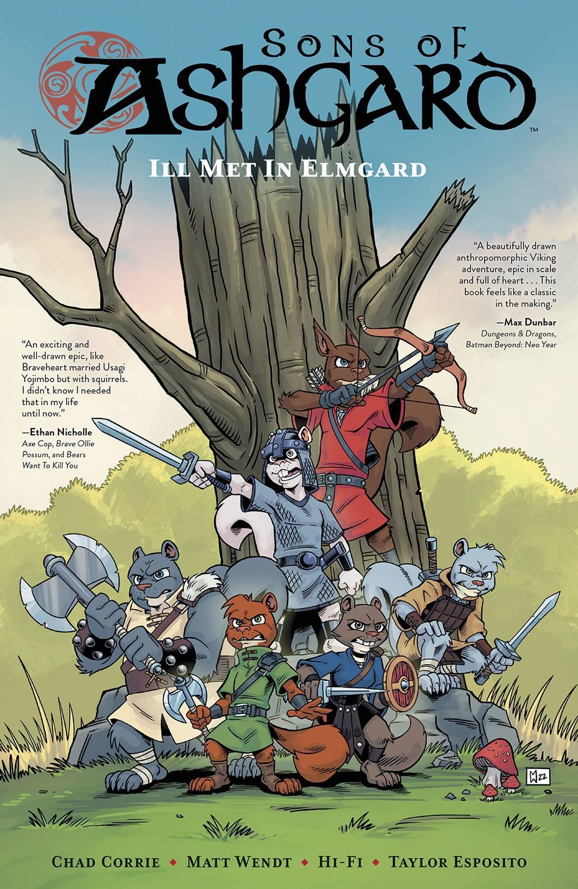 SONS OF ASHGARD ILL MET IN ELMGARD TP - Kings Comics