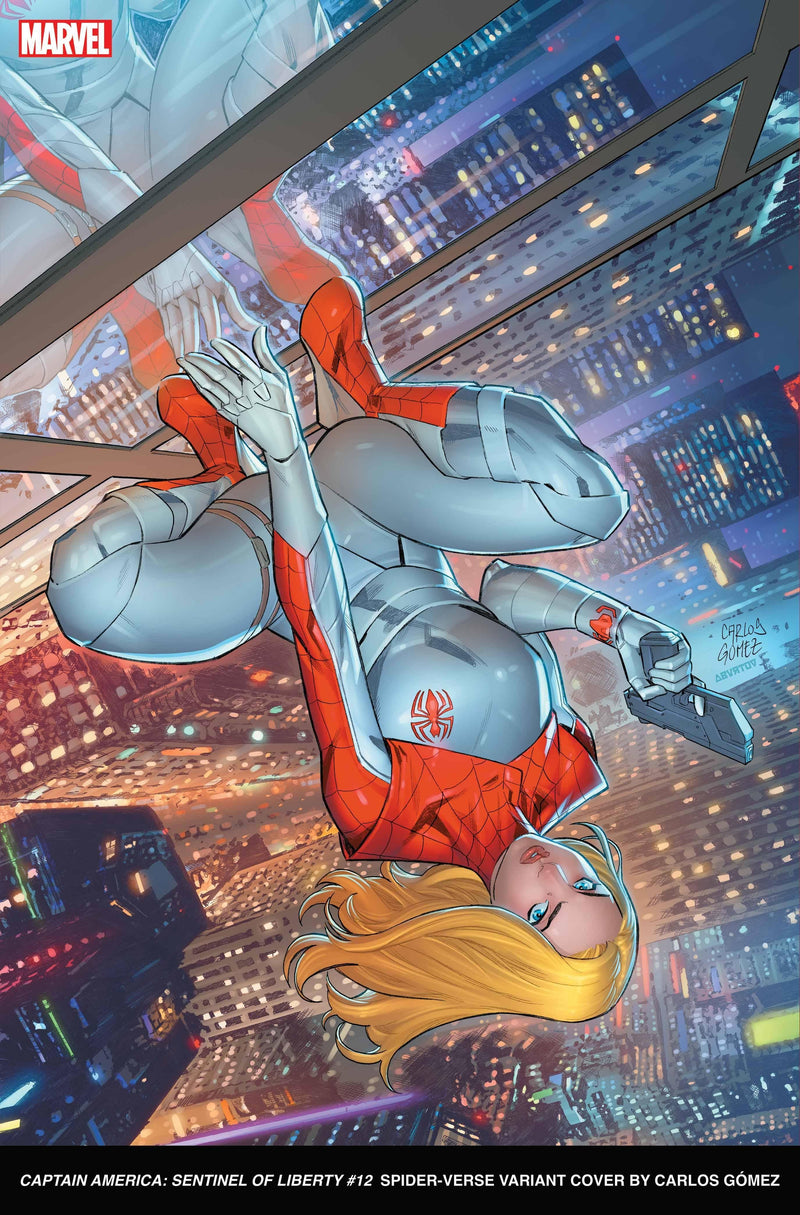 CAPTAIN AMERICA SENTINEL OF LIBERTY VOL 2 (2022) #12 CARLOS GOMEZ SPIDER-VERSE VAR