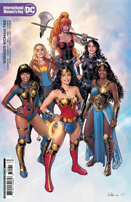 WONDER WOMAN VOL 5 #785 CVR C NICOLA SCOTT INTERNATIONAL WOMENS DAY CARD STOCK VAR (TRIAL OF THE AMAZONS)