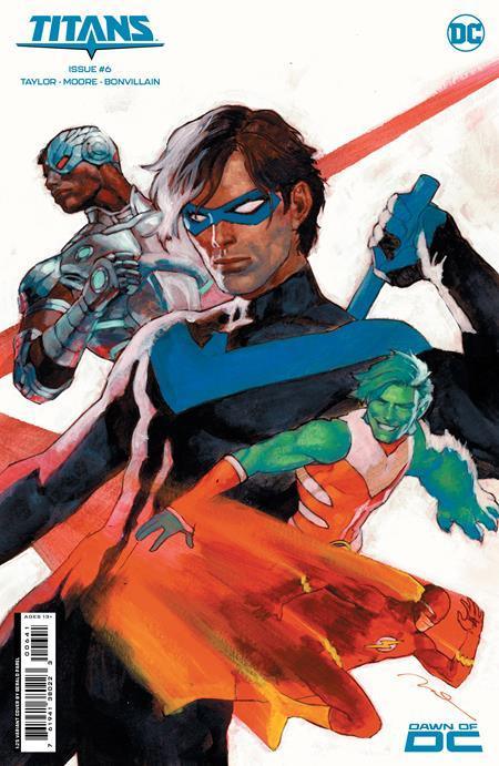 TITANS VOL 4 (2023) #6 CVR E INC 1:25 GERALD PAREL CARD STOCK VAR - Kings Comics