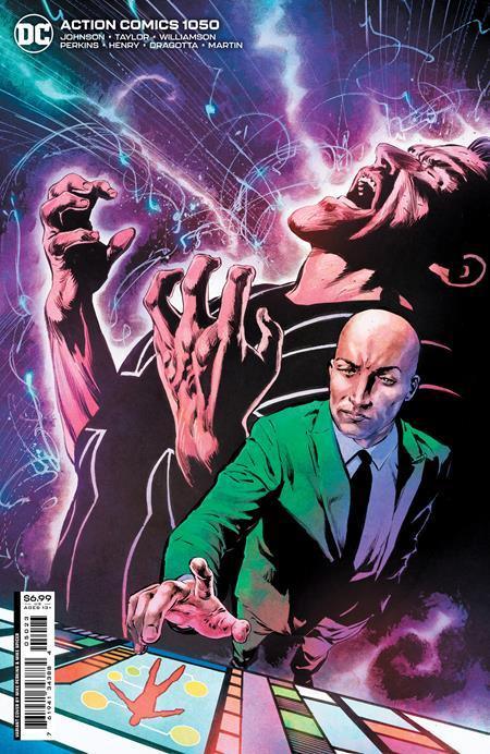 ACTION COMICS VOL 2 #1050 CVR J MIKE PERKINS CARD STOCK VAR