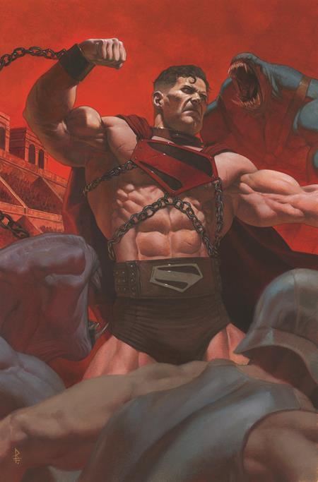 FUTURE STATE SUPERMAN WORLDS OF WAR (2021) #1 CVR B RICCARDO FEDERICI CARD STOCK VAR