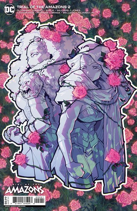 TRIAL OF THE AMAZONS #2 CVR B ROSE BESCH CARD STOCK VAR