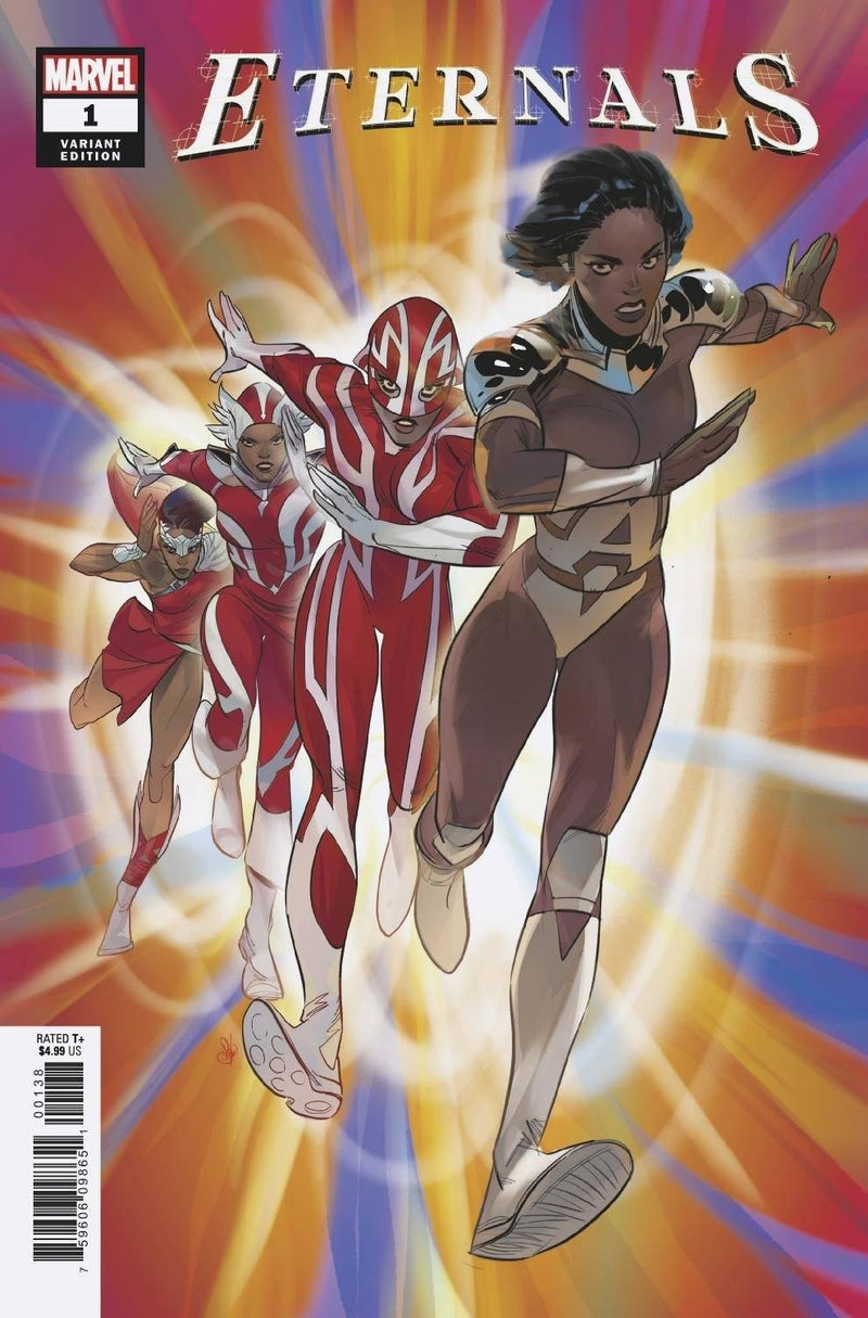 ETERNALS VOL 5 (2021) #1 SCHMIDT VAR