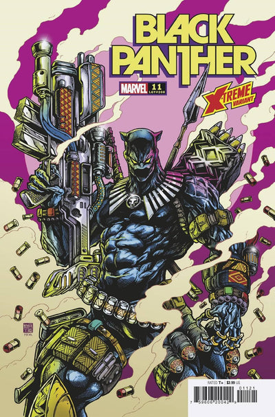 BLACK PANTHER VOL 8 #11 OKAZAKI X-TREME MARVEL VAR