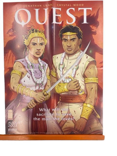 QUEST / THE CULL FOLDED PROMO POSTER - Kings Comics