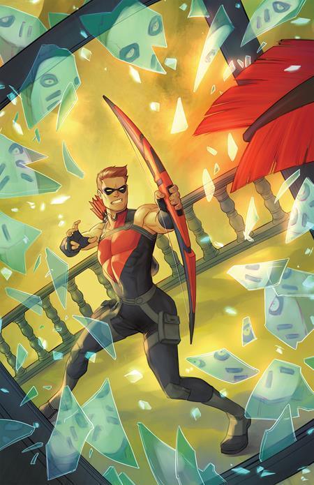 YOUNG JUSTICE TARGETS #1 CVR B MEGHAN HETRICK CARD STOCK VAR