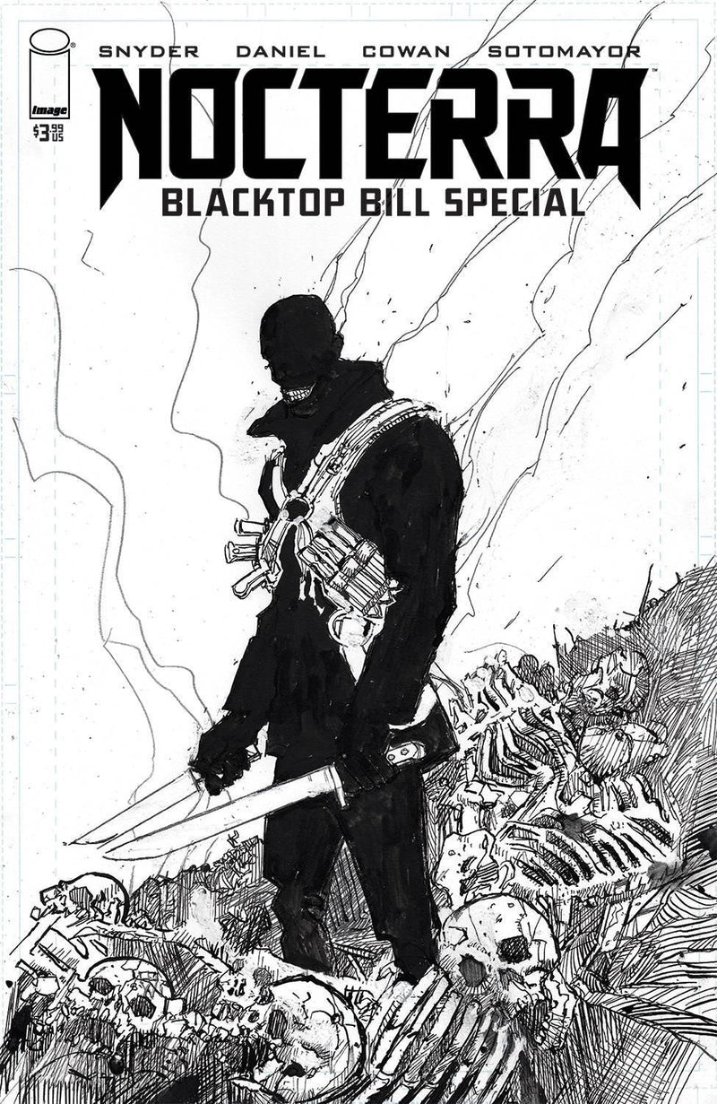NOCTERRA SPECIAL #1 CVR E 25 COPY INCV COWAN B&W