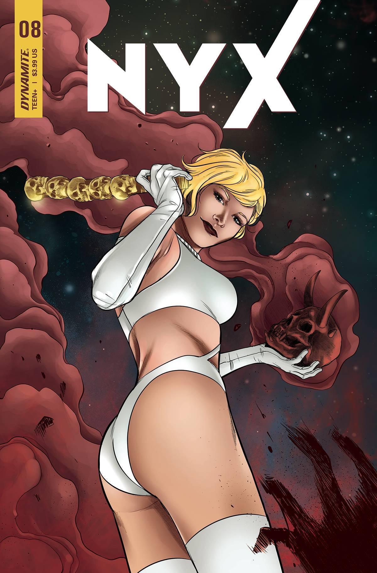 NYX (DYNAMITE) #8 CVR J FOC SARRASECA - Kings Comics