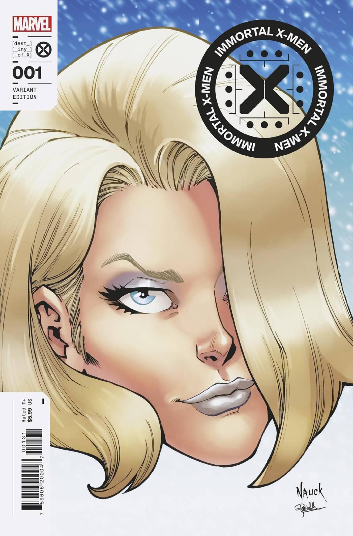IMMORTAL X-MEN (2022) #1 NAUCK HEADSHOT VAR - Kings Comics