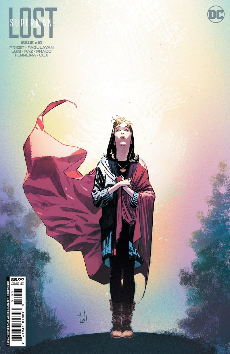 SUPERMAN LOST (2023) #10 CVR B LEE WEEKS CARD STOCK VAR