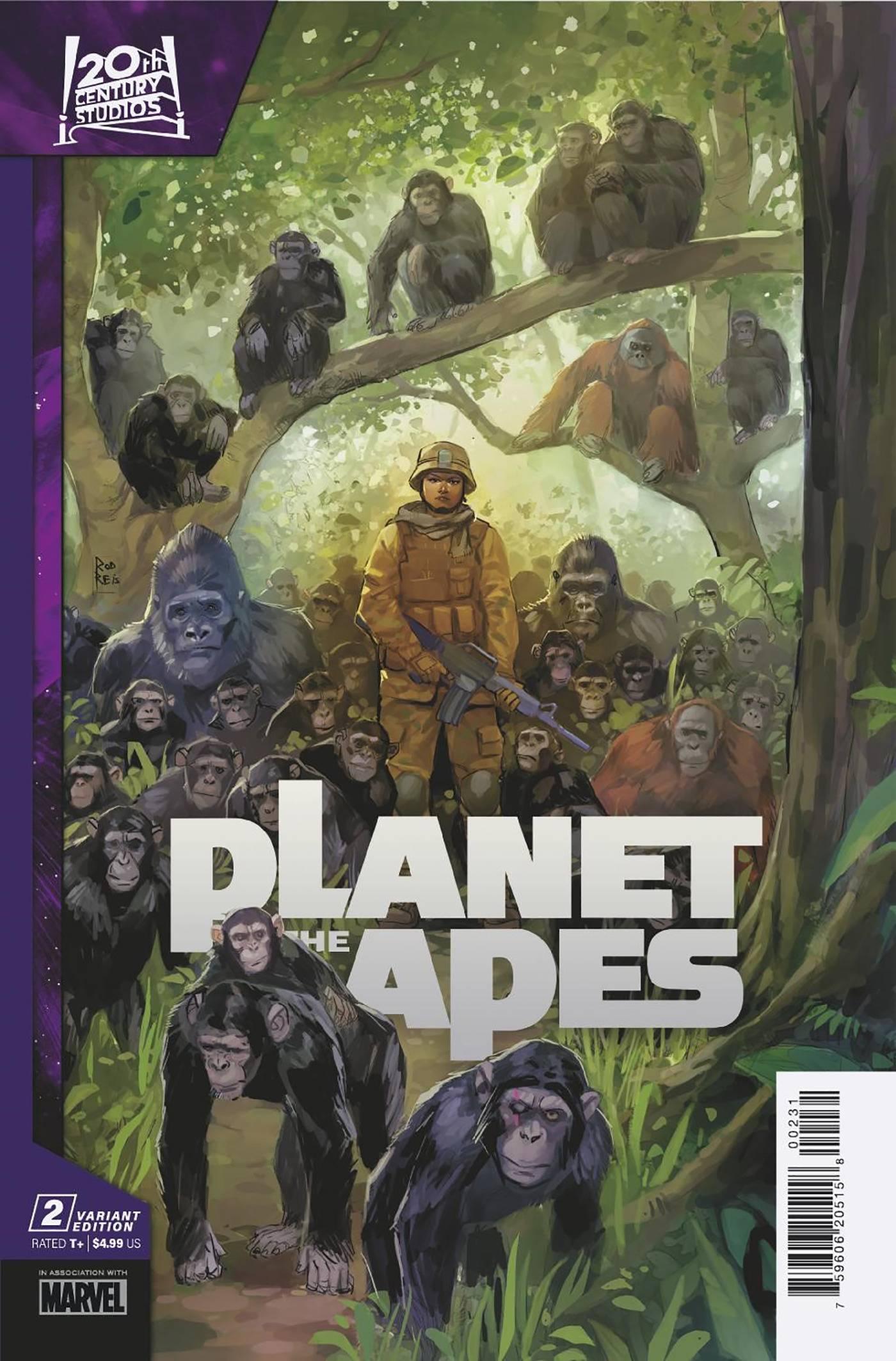 PLANET OF THE APES VOL 4 (2023) #2 REIS VAR - Kings Comics