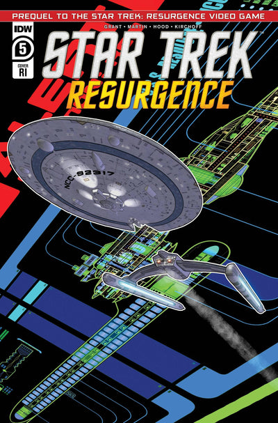 STAR TREK RESURGENCE #5 CVR C 10 COPY INCV SULLIVAN