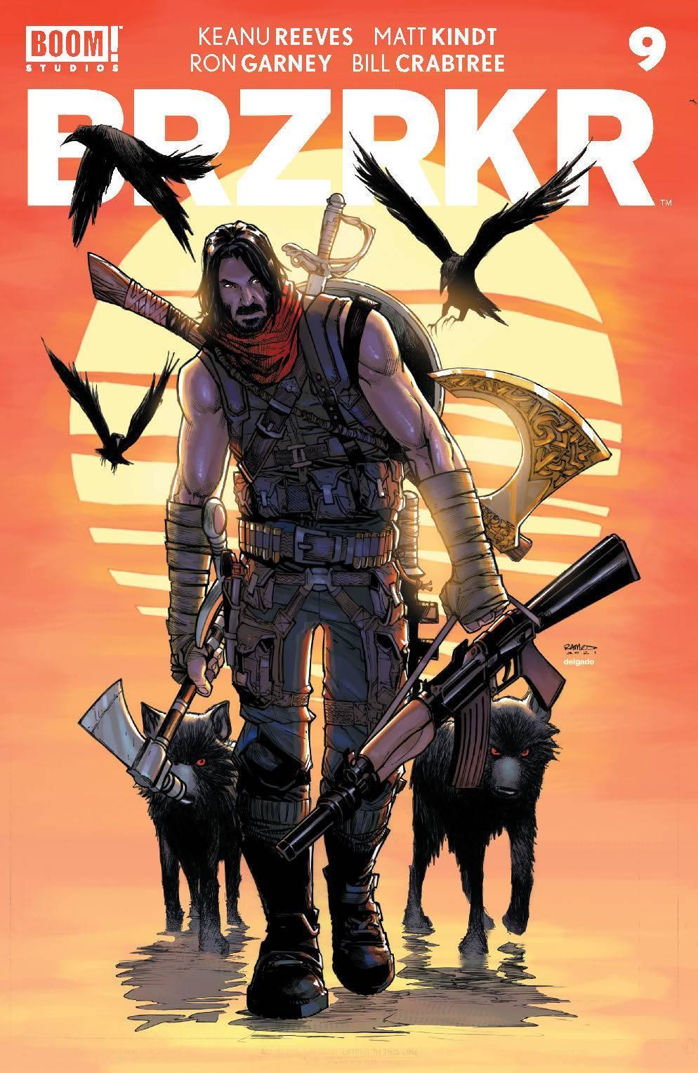 BRZRKR (BERZERKER) #9 CVR E 10 COPY INCV RAMOS - Kings Comics