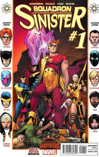 SQUADRON SINISTER (2015) - SET OF FOUR