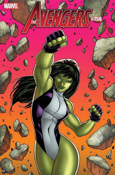 AVENGERS VOL 7 #50 RON LIM VAR