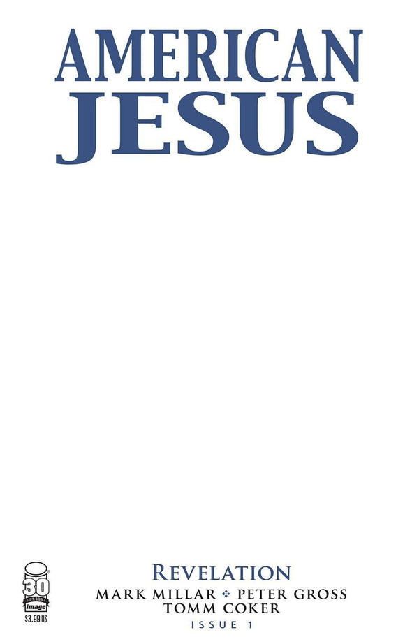 AMERICAN JESUS REVELATION #1 CVR C BLANK CVR