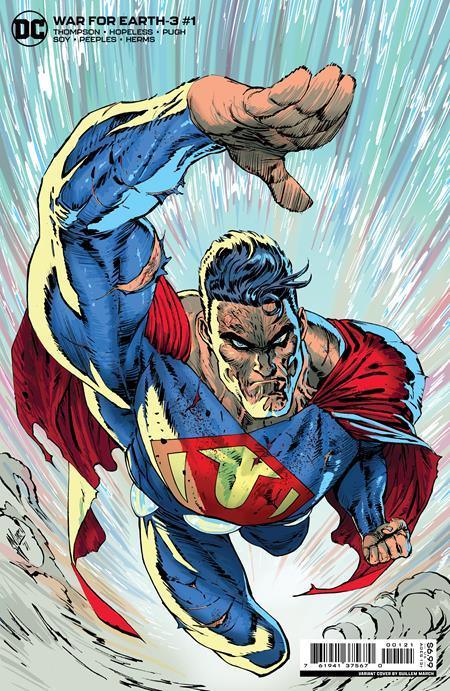 WAR FOR EARTH-3 #1 CVR B GUILLEM MARCH CARD STOCK VAR