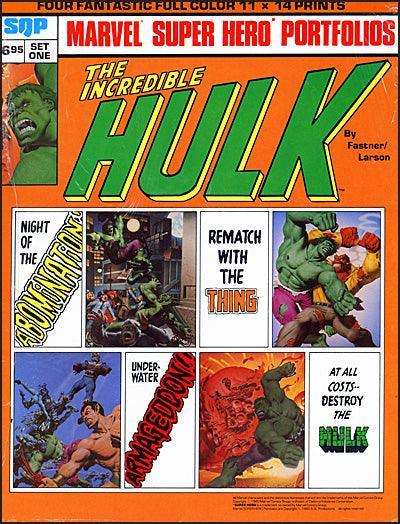 MARVEL SUPER HERO PORTFOLIOS (1980) #1 HULK - Kings Comics