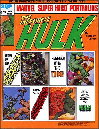 MARVEL SUPER HERO PORTFOLIOS (1980) #1 HULK