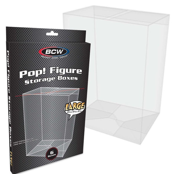 BCW POP! FIGURE STORAGE BOX PACK - LARGE - Kings Comics