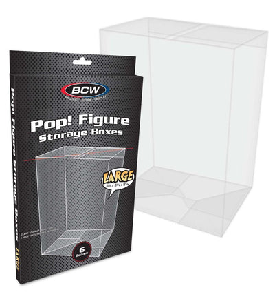 BCW POP! FIGURE STORAGE BOX PACK - LARGE