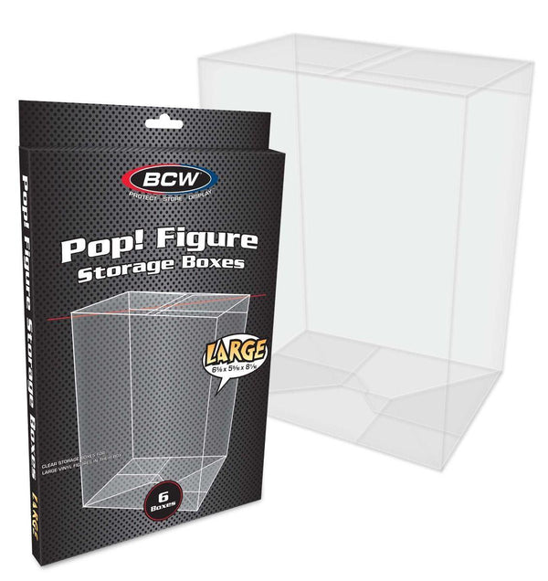 BCW POP! FIGURE STORAGE BOX PACK - LARGE
