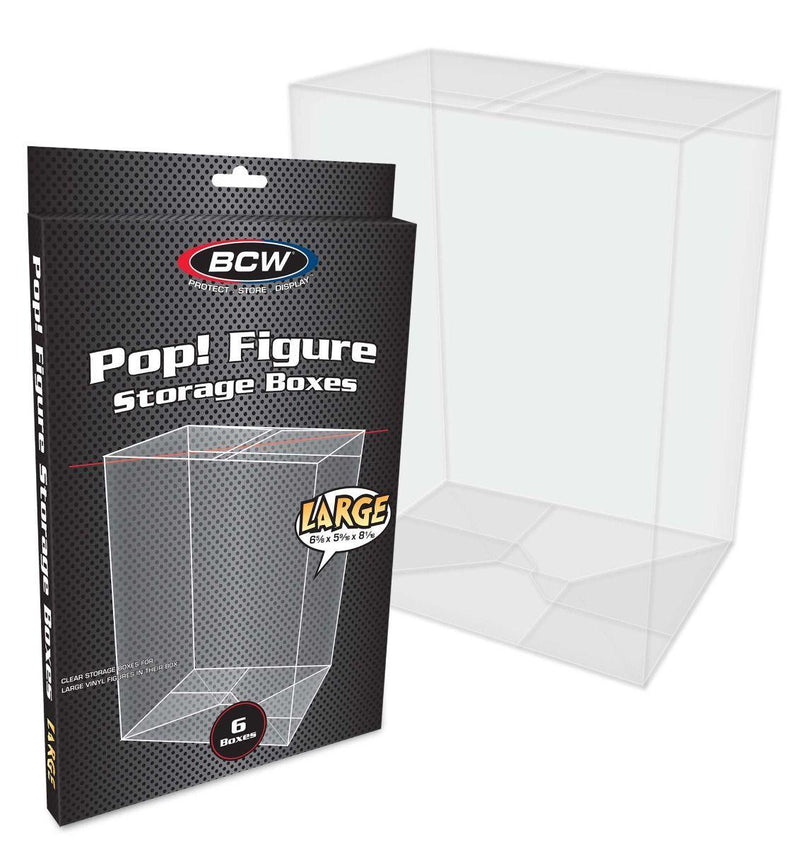 BCW POP! FIGURE STORAGE BOX PACK - LARGE