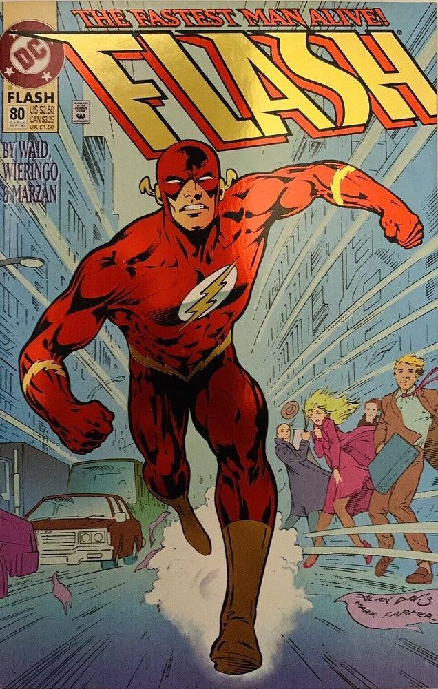 FLASH VOL 2 (1987) #80 FOIL COVER (VF) - Kings Comics