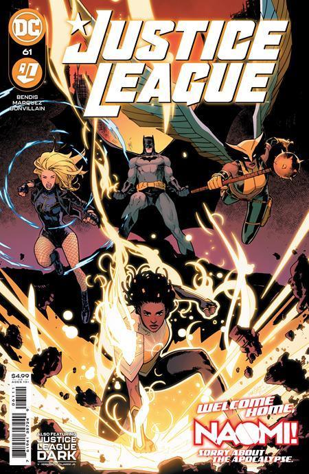JUSTICE LEAGUE VOL 4 #61 CVR A DAVID MARQUEZ