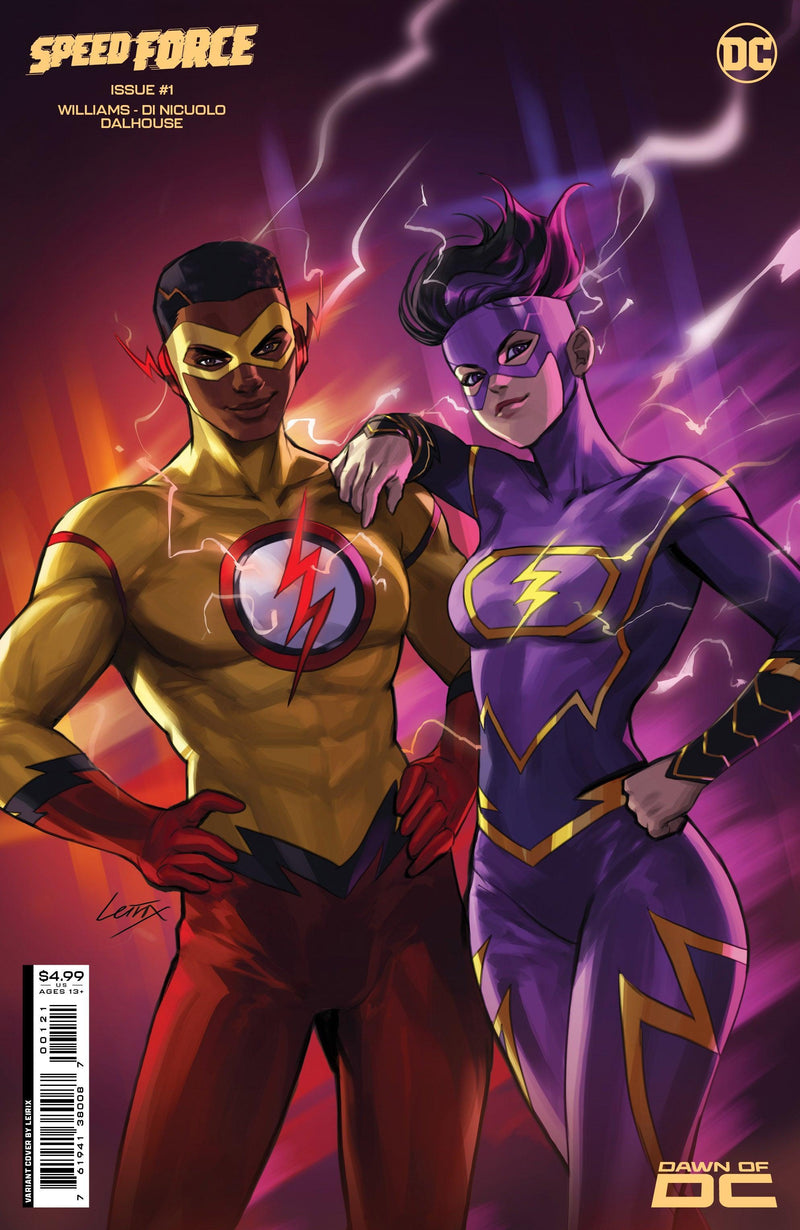 SPEED FORCE (2023) #1 CVR B LESLEY LEIRIX LI CARD STOCK VAR