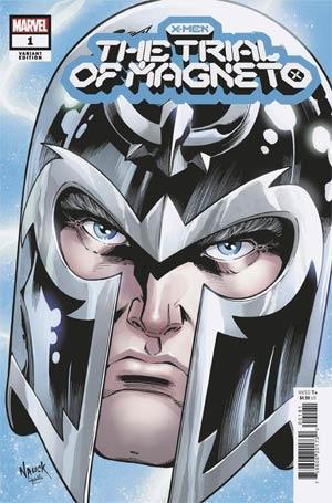 X-MEN TRIAL OF MAGNETO #1 NAUCK HEADSHOT VAR