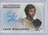 BATTLESTAR GALACTICA AUTOGRAPH SIGNED #A3 JACK STAUFFER / LT. BOJAY - Kings Comics