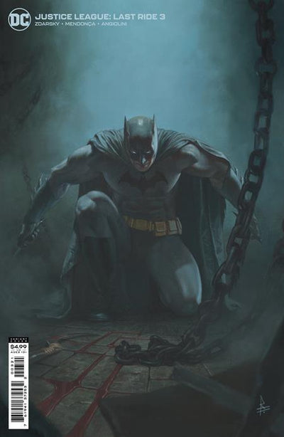 JUSTICE LEAGUE LAST RIDE #3 CVR B RICCARDO FEDERICI CARD STOCK VAR