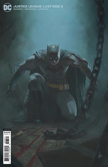 JUSTICE LEAGUE LAST RIDE #3 CVR B RICCARDO FEDERICI CARD STOCK VAR