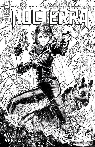 NOCTERRA SPECIAL #1 VAL (ONE-SHOT) CVR G 50 COPY INCV DANIEL BW