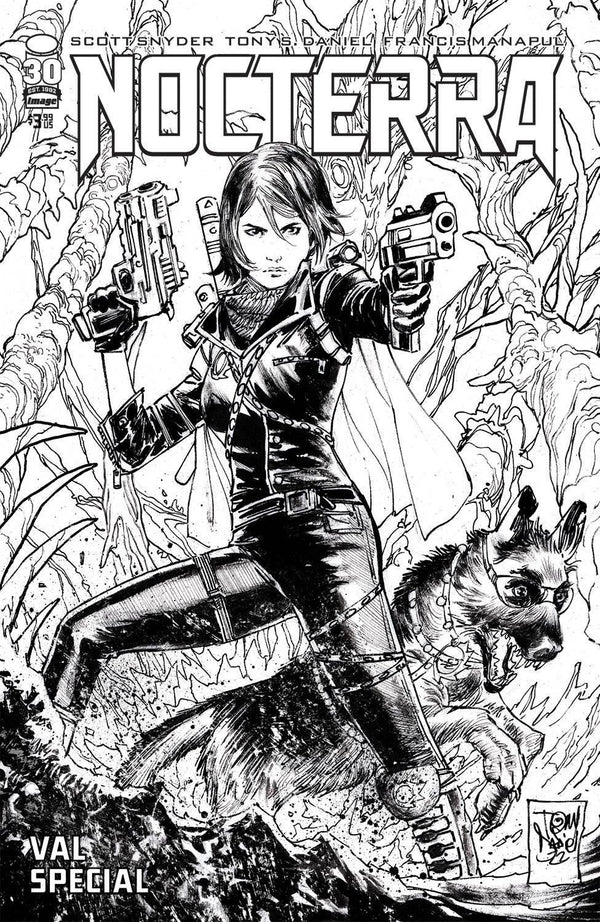 NOCTERRA SPECIAL #1 VAL (ONE-SHOT) CVR G 50 COPY INCV DANIEL BW