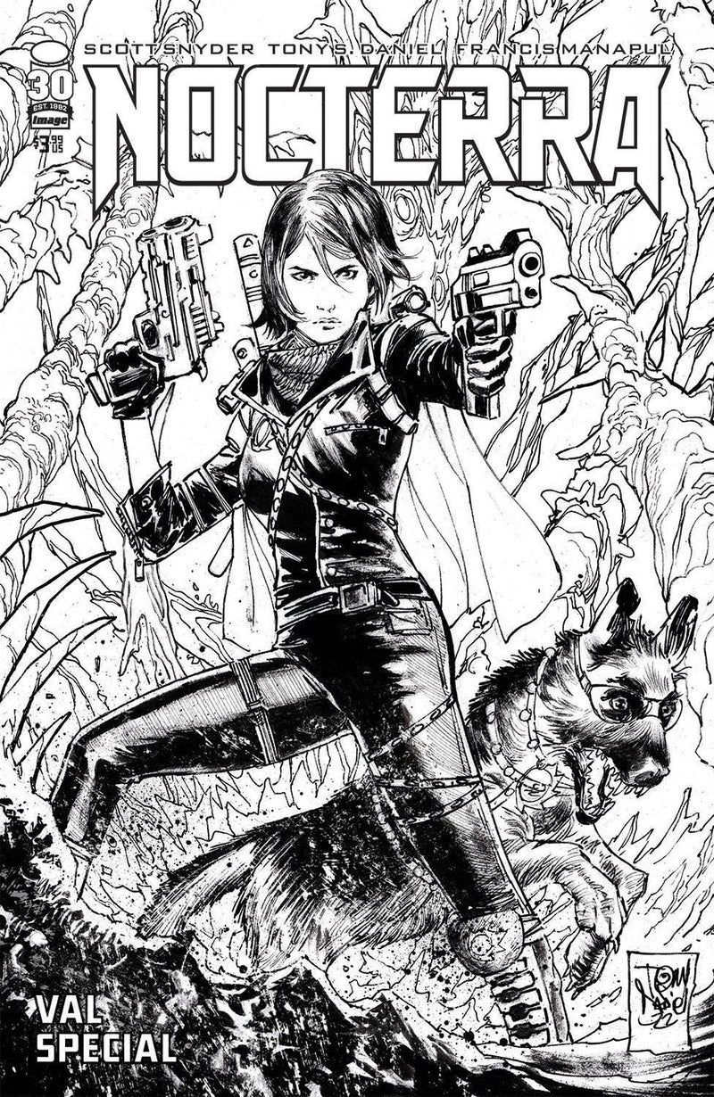 NOCTERRA SPECIAL #1 VAL (ONE-SHOT) CVR G 50 COPY INCV DANIEL BW