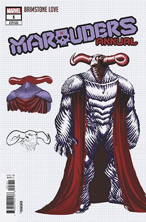 MARAUDERS ANNUAL #1 1:10 BALDEON DESIGN VAR