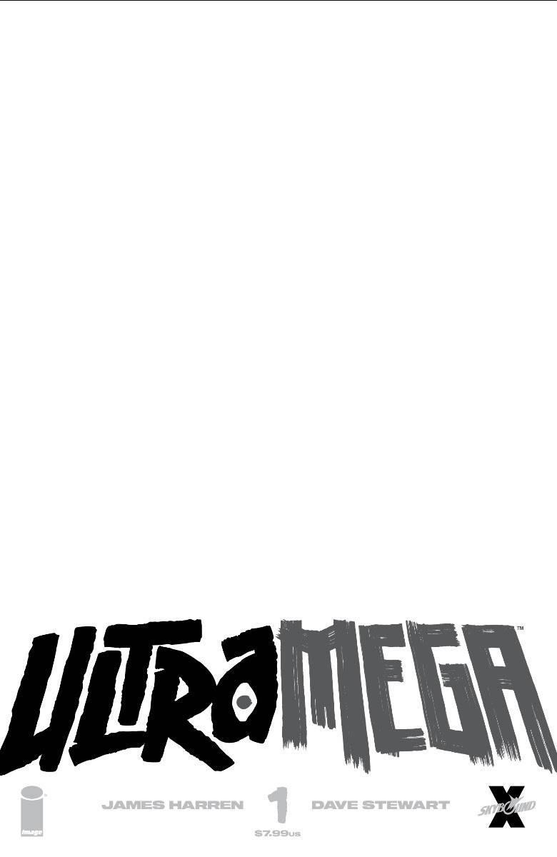 ULTRAMEGA BY JAMES HARREN (2021) #1 CVR C BLANK CVR