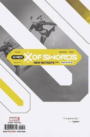 NEW MUTANTS VOL 4 #13 2ND PTG VAR XOS - Kings Comics