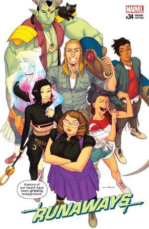RUNAWAYS VOL 5 #34 ANKA VAR