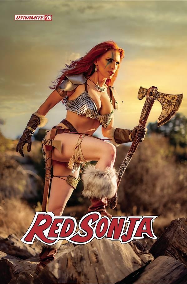 RED SONJA VOL 8 #26 CVR E GRACIE COSPLAY