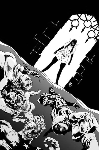 VAMPIRELLA DARK POWERS #5 7 COPY LAU B&W VIRGIN FOC INCV