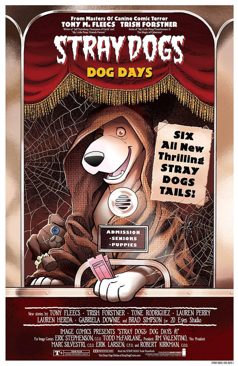 STRAY DOGS DOG DAYS (2021) #1 CVR B HORROR MOVIE VAR